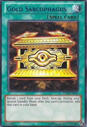 Gold Sarcophagus (Purple) (DL18-EN011) - Duelist League Promo Unlimited - Premium Yugioh Single from Konami - Just $4.19! Shop now at Game Crave Tournament Store