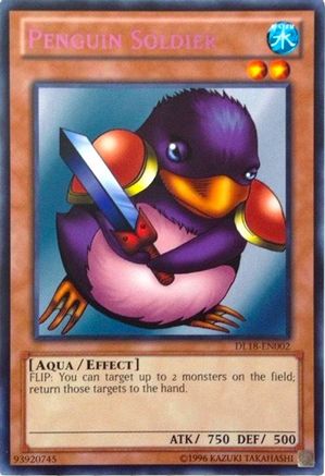 Penguin Soldier (Purple - DL18) (DL18-EN002) - Duelist League Promo Unlimited - Premium Yugioh Single from Konami - Just $7.59! Shop now at Game Crave Tournament Store