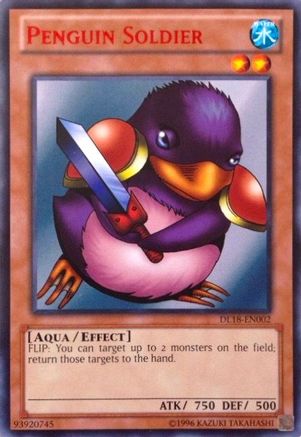 Penguin Soldier (Red - DL18) (DL18-EN002) - Duelist League Promo Unlimited - Premium Yugioh Single from Konami - Just $7.60! Shop now at Game Crave Tournament Store