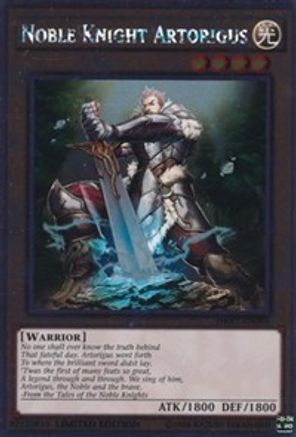 Noble Knight Artorigus (NKRT-EN003) - Noble Knights of the Round Table Box Set Limited - Premium Yugioh Single from Konami - Just $0.54! Shop now at Game Crave Tournament Store