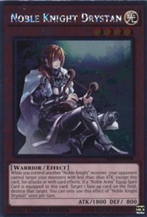 Noble Knight Drystan (NKRT-EN008) - Noble Knights of the Round Table Box Set Limited - Premium Yugioh Single from Konami - Just $0.52! Shop now at Game Crave Tournament Store