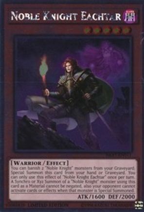 Noble Knight Eachtar (NKRT-EN011) - Noble Knights of the Round Table Box Set Limited - Premium Yugioh Single from Konami - Just $0.25! Shop now at Game Crave Tournament Store