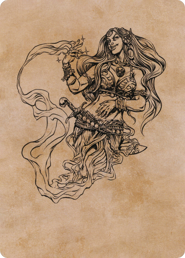 Djinni Windseer // Djinni Windseer (AAFR-074) - Adventures in the Forgotten Realms Art Series (Borderless) Foil - Premium MTG Single from Wizards of the Coast - Just $0! Shop now at Game Crave Tournament Store
