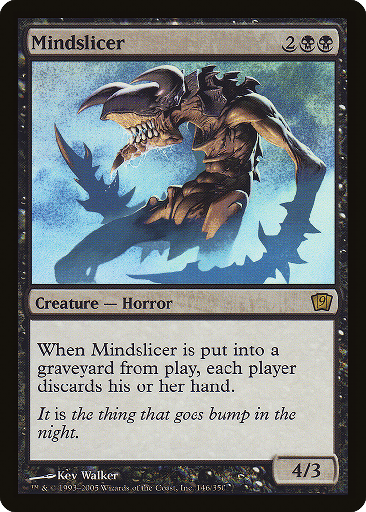 Mindslicer (9ED-146★) - Ninth Edition Foil - Premium MTG Single from Wizards of the Coast - Just $0.62! Shop now at Game Crave Tournament Store