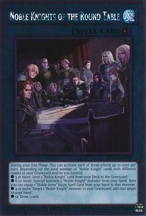Noble Knights of the Round Table (NKRT-EN018) - Noble Knights of the Round Table Box Set Limited - Premium Yugioh Single from Konami - Just $0.25! Shop now at Game Crave Tournament Store
