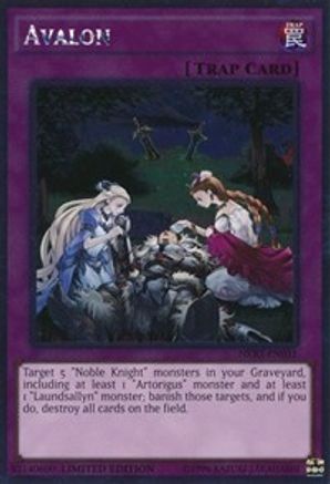 Avalon (NKRT-EN031) - Noble Knights of the Round Table Box Set Limited - Premium Yugioh Single from Konami - Just $0.25! Shop now at Game Crave Tournament Store