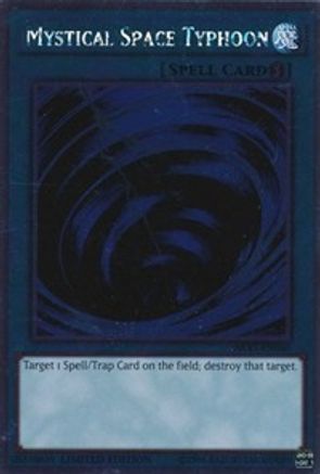 Mystical Space Typhoon (NKRT-EN040) - Noble Knights of the Round Table Box Set Limited - Premium Yugioh Single from Konami - Just $2.30! Shop now at Game Crave Tournament Store
