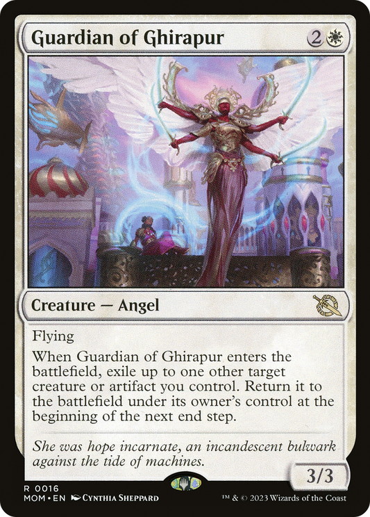 Guardian of Ghirapur (MOM-016) - March of the Machine Foil - Premium MTG Single from Wizards of the Coast - Just $0.30! Shop now at Game Crave Tournament Store