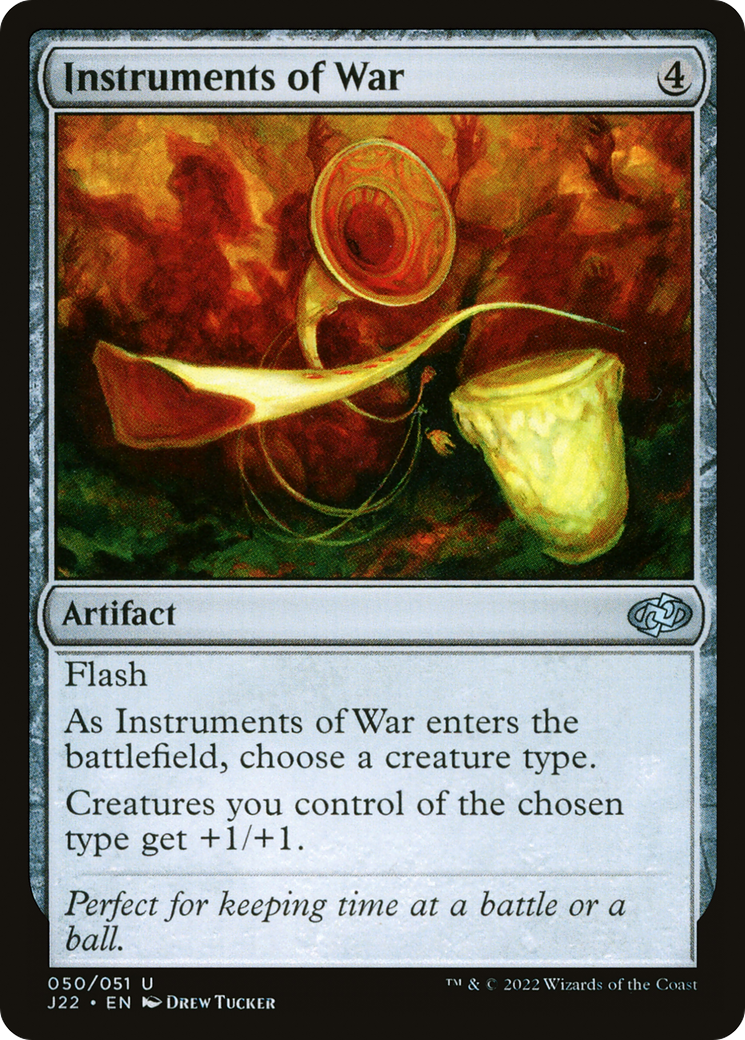 Instruments of War (J22-050) - Jumpstart 2022 - Premium MTG Single from Wizards of the Coast - Just $0.08! Shop now at Game Crave Tournament Store