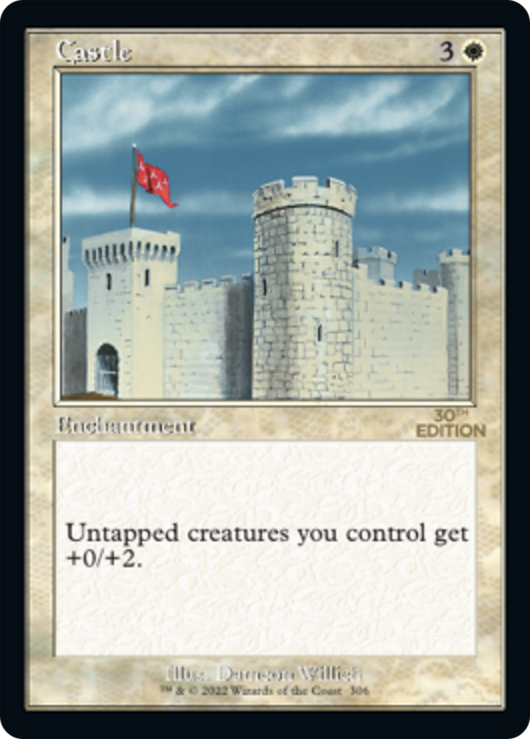 Castle (30A-306) - 30th Anniversary Edition - Premium MTG Single from Wizards of the Coast - Just $12! Shop now at Game Crave Tournament Store