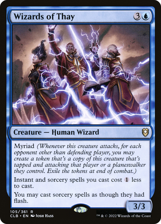 Wizards of Thay (CLB-105) - Commander Legends: Battle for Baldur's Gate - Premium MTG Single from Wizards of the Coast - Just $0.09! Shop now at Game Crave Tournament Store