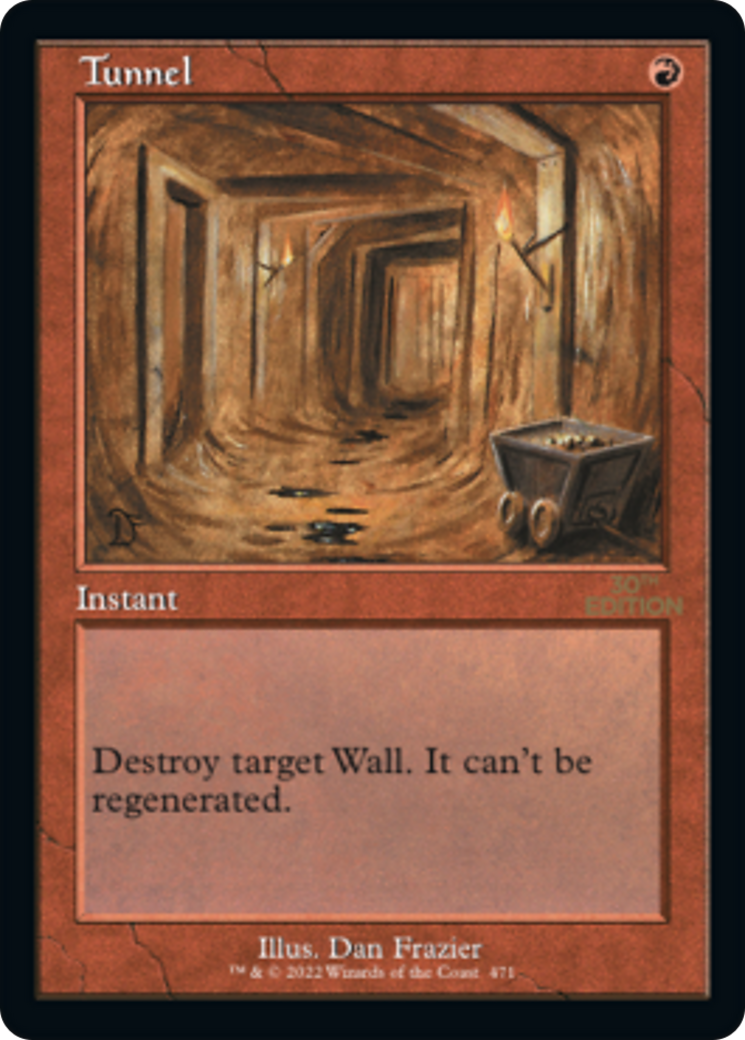 Tunnel (30A-471) - 30th Anniversary Edition - Premium MTG Single from Wizards of the Coast - Just $17.04! Shop now at Game Crave Tournament Store