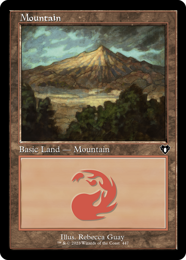 Mountain (CMM-447) - Commander Masters - Premium MTG Single from Wizards of the Coast - Just $0.13! Shop now at Game Crave Tournament Store