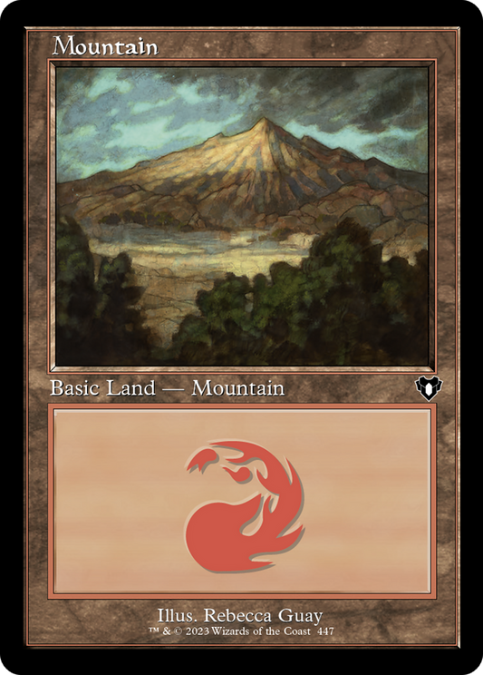 Mountain (CMM-447) - Commander Masters - Premium MTG Single from Wizards of the Coast - Just $0.13! Shop now at Game Crave Tournament Store