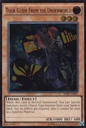 Tour Guide From the Underworld (AP06-EN001) - Astral Pack 6 Unlimited - Premium Yugioh Single from Konami - Just $118.77! Shop now at Game Crave Tournament Store