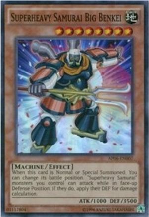 Superheavy Samurai Big Benkei (AP06-EN007) - Astral Pack 6 Unlimited - Premium Yugioh Single from Konami - Just $0.86! Shop now at Game Crave Tournament Store