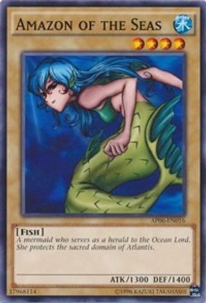 Amazon of the Seas (AP06-EN016) - Astral Pack 6 Unlimited - Premium Yugioh Single from Konami - Just $3.28! Shop now at Game Crave Tournament Store