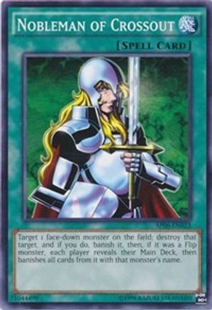 Nobleman of Crossout (AP06-EN023) - Astral Pack 6 Unlimited - Premium Yugioh Single from Konami - Just $1.33! Shop now at Game Crave Tournament Store