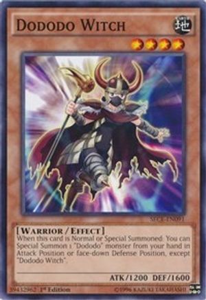 Dododo Witch (SECE-EN091) - Secrets of Eternity 1st Edition - Premium Yugioh Single from Konami - Just $0.25! Shop now at Game Crave Tournament Store