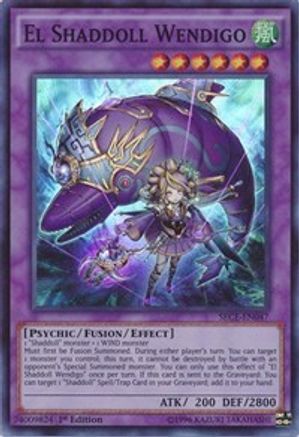 El Shaddoll Wendigo (SECE-EN047) - Secrets of Eternity Unlimited - Premium Yugioh Single from Konami - Just $0.38! Shop now at Game Crave Tournament Store