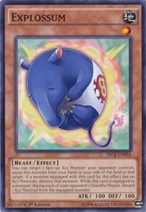 Explossum (SECE-EN094) - Secrets of Eternity 1st Edition - Premium Yugioh Single from Konami - Just $0.25! Shop now at Game Crave Tournament Store