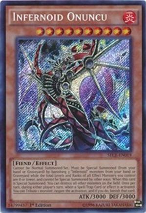 Infernoid Onuncu (SECE-EN019) - Secrets of Eternity Unlimited - Premium Yugioh Single from Konami - Just $1.53! Shop now at Game Crave Tournament Store