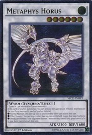 Metaphys Horus (UTR) (SECE-EN049) - Secrets of Eternity 1st Edition - Premium Yugioh Single from Konami - Just $4! Shop now at Game Crave Tournament Store