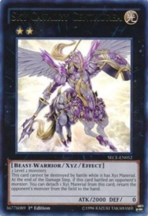 Sky Cavalry Centaurea (SECE-EN052) - Secrets of Eternity Unlimited - Premium Yugioh Single from Konami - Just $0.76! Shop now at Game Crave Tournament Store