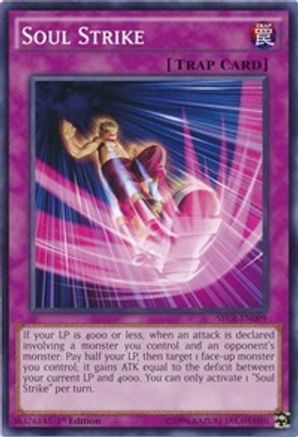 Soul Strike (SECE-EN099) - Secrets of Eternity 1st Edition - Premium Yugioh Single from Konami - Just $0.25! Shop now at Game Crave Tournament Store