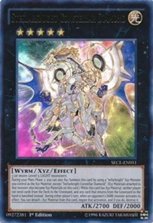 Stellarknight Constellar Diamond (SECE-EN051) - Secrets of Eternity 1st Edition - Premium Yugioh Single from Konami - Just $0.54! Shop now at Game Crave Tournament Store