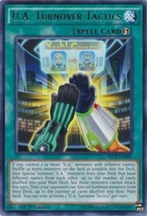 U.A. Turnover Tactics (SECE-EN089) - Secrets of Eternity 1st Edition - Premium Yugioh Single from Konami - Just $0.34! Shop now at Game Crave Tournament Store