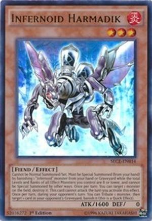 Infernoid Harmadik (SECE-EN014) - Secrets of Eternity Unlimited - Premium Yugioh Single from Konami - Just $0.28! Shop now at Game Crave Tournament Store