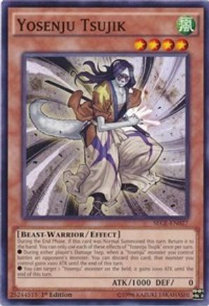 Yosenju Tsujik (SECE-EN027) - Secrets of Eternity 1st Edition - Premium Yugioh Single from Konami - Just $0.25! Shop now at Game Crave Tournament Store