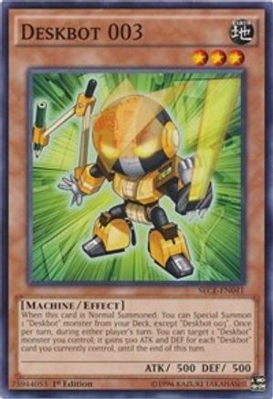 Deskbot 003 (SECE-EN041) - Secrets of Eternity 1st Edition - Premium Yugioh Single from Konami - Just $0.08! Shop now at Game Crave Tournament Store