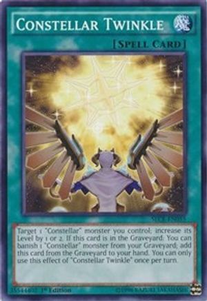 Constellar Twinkle (SECE-EN055) - Secrets of Eternity Unlimited - Premium Yugioh Single from Konami - Just $0.25! Shop now at Game Crave Tournament Store