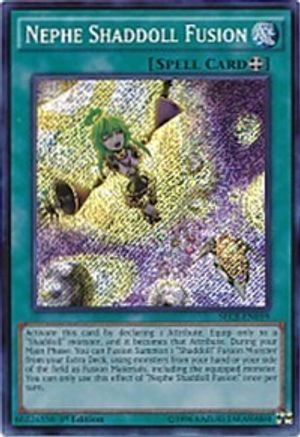 Nephe Shaddoll Fusion (SECE-EN059) - Secrets of Eternity 1st Edition - Premium Yugioh Single from Konami - Just $1.06! Shop now at Game Crave Tournament Store