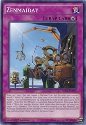 Zenmaiday (SECE-EN075) - Secrets of Eternity 1st Edition - Premium Yugioh Single from Konami - Just $0.25! Shop now at Game Crave Tournament Store