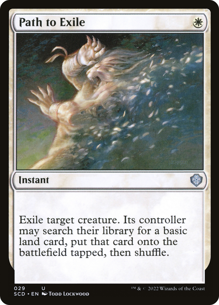 Path to Exile (SCD-029) - Starter Commander Decks - Premium MTG Single from Wizards of the Coast - Just $0.23! Shop now at Game Crave Tournament Store