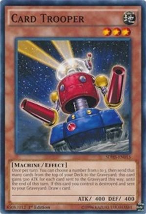 Card Trooper (SDHS-EN015) - Structure Deck: HERO Strike 1st Edition - Premium Yugioh Single from Konami - Just $0.08! Shop now at Game Crave Tournament Store