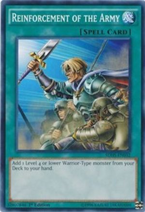 Reinforcement of the Army (SDHS-EN032) - Structure Deck: HERO Strike 1st Edition - Premium Yugioh Single from Konami - Just $0.25! Shop now at Game Crave Tournament Store
