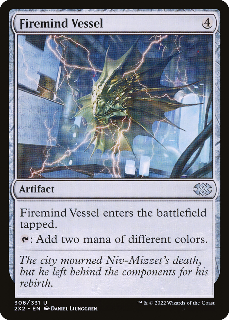Firemind Vessel (2X2-306) - Double Masters 2022 - Premium MTG Single from Wizards of the Coast - Just $0.25! Shop now at Game Crave Tournament Store