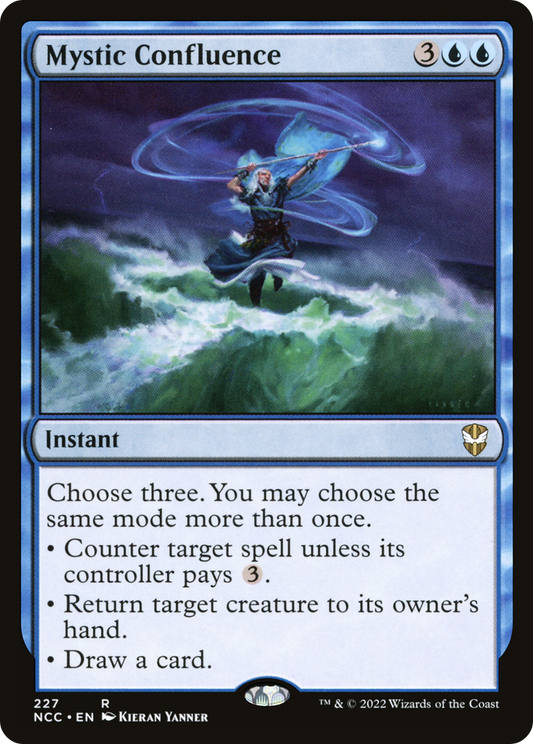 Mystic Confluence (NCC-227) - New Capenna Commander - Premium MTG Single from Wizards of the Coast - Just $0.12! Shop now at Game Crave Tournament Store