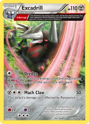 Excadrill 97/160 - Primal Clash Holofoil - Premium Pokemon Single from Nintendo - Just $0.74! Shop now at Game Crave Tournament Store