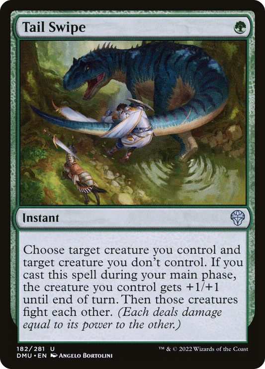 Tail Swipe (DMU-182) - Dominaria United - Premium MTG Single from Wizards of the Coast - Just $0.08! Shop now at Game Crave Tournament Store