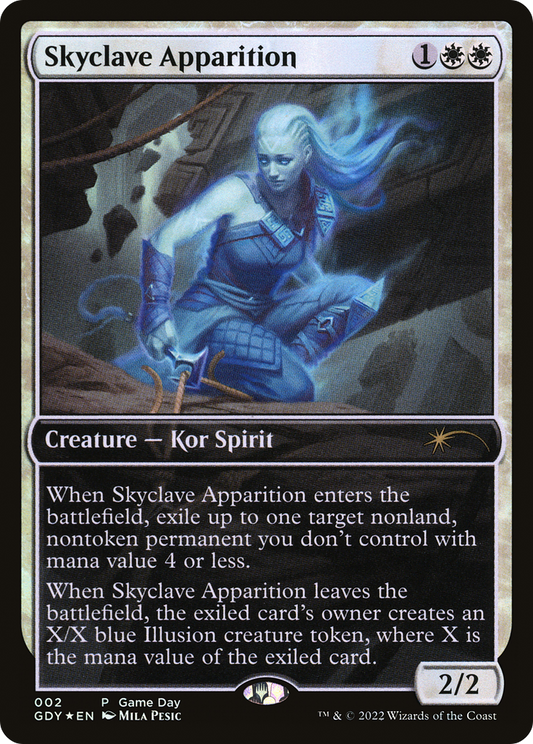 Skyclave Apparition (GDY-002) - Game Day Promos Foil - Premium MTG Single from Wizards of the Coast - Just $1.82! Shop now at Game Crave Tournament Store