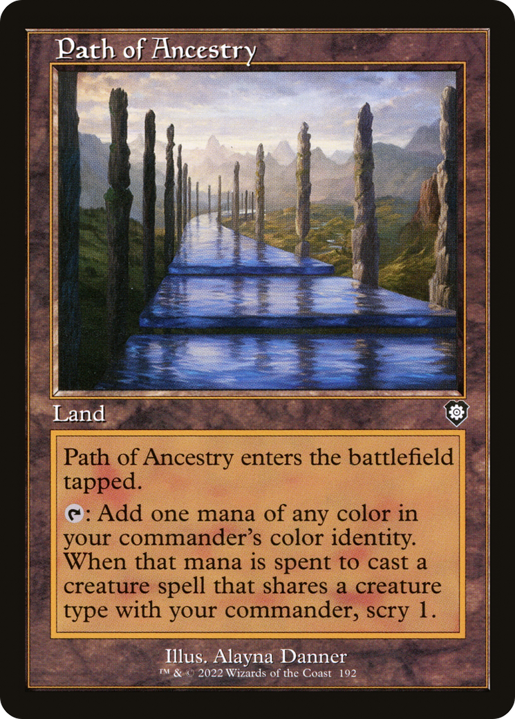 Path of Ancestry (BRC-192) - The Brothers' War Commander - Premium MTG Single from Wizards of the Coast - Just $0.25! Shop now at Game Crave Tournament Store