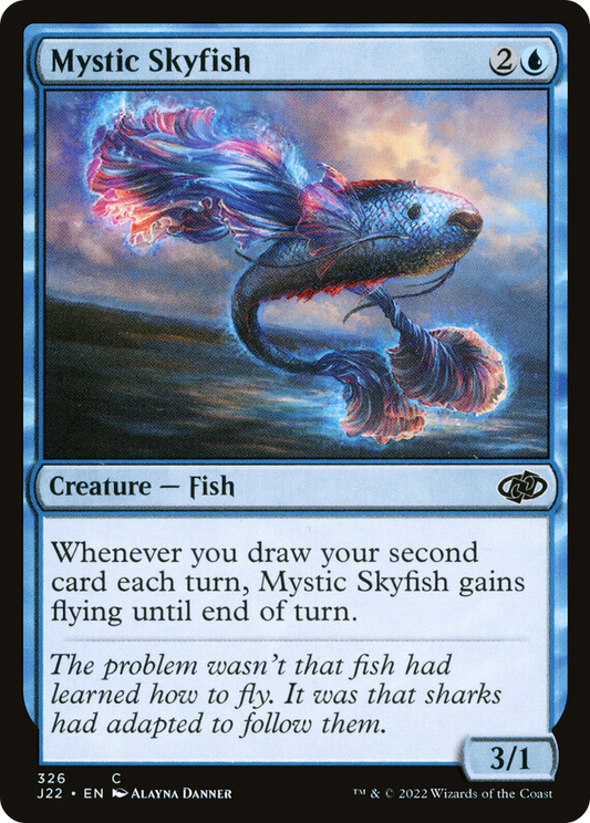 Mystic Skyfish (J22-326) - Jumpstart 2022 - Premium MTG Single from Wizards of the Coast - Just $0.08! Shop now at Game Crave Tournament Store