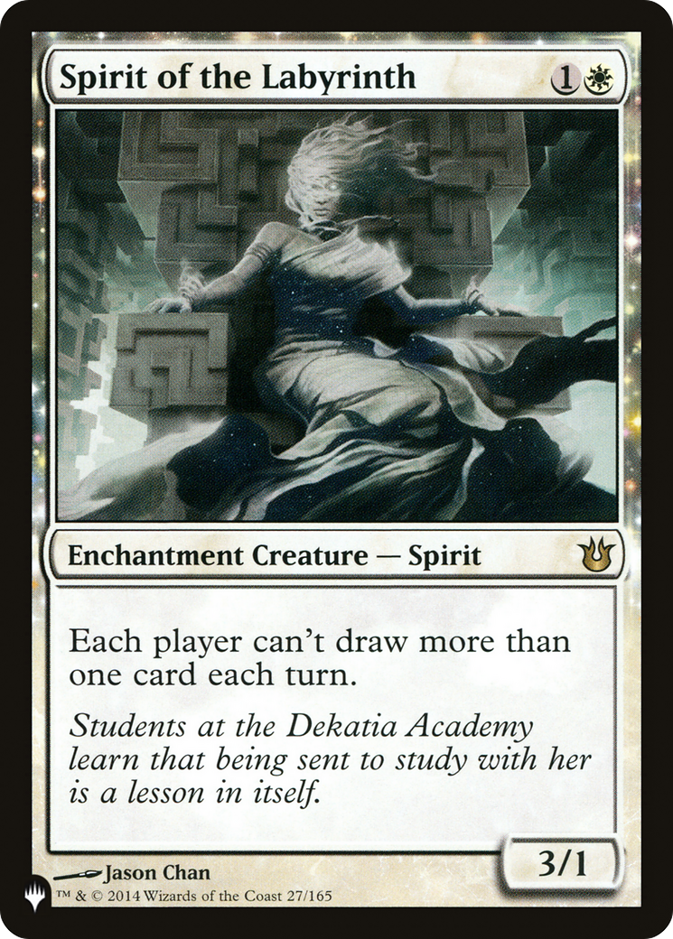 Spirit of the Labyrinth (PLIST-661) - The List: (nyxtouched) - Premium MTG Single from Wizards of the Coast - Just $0.28! Shop now at Game Crave Tournament Store