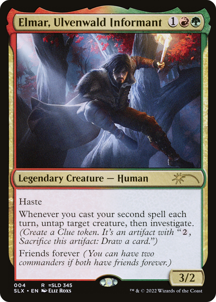 Elmar, Ulvenwald Informant (SLX-004) - Universes Within - Premium MTG Single from Wizards of the Coast - Just $0.25! Shop now at Game Crave Tournament Store