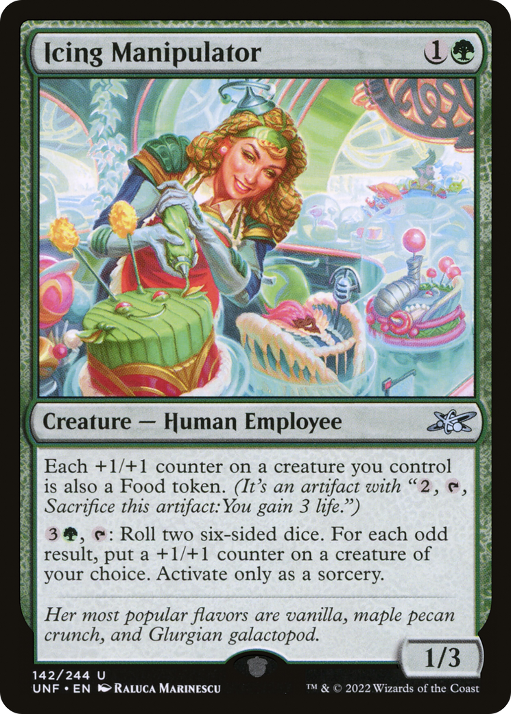 Icing Manipulator (UNF-142) - Unfinity Foil - Premium MTG Single from Wizards of the Coast - Just $0.08! Shop now at Game Crave Tournament Store